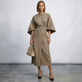 Lidija – Eleganta maxi kleita ar jostu