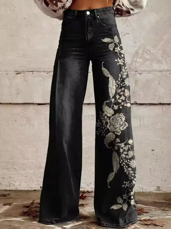 Sara - Elegantnas boho stila bikses