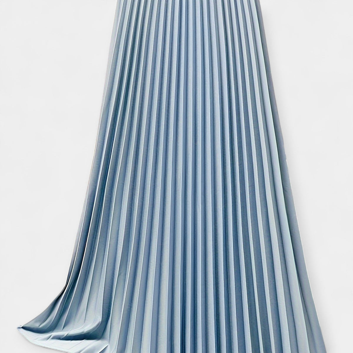 Gari plisēti satīna svārki