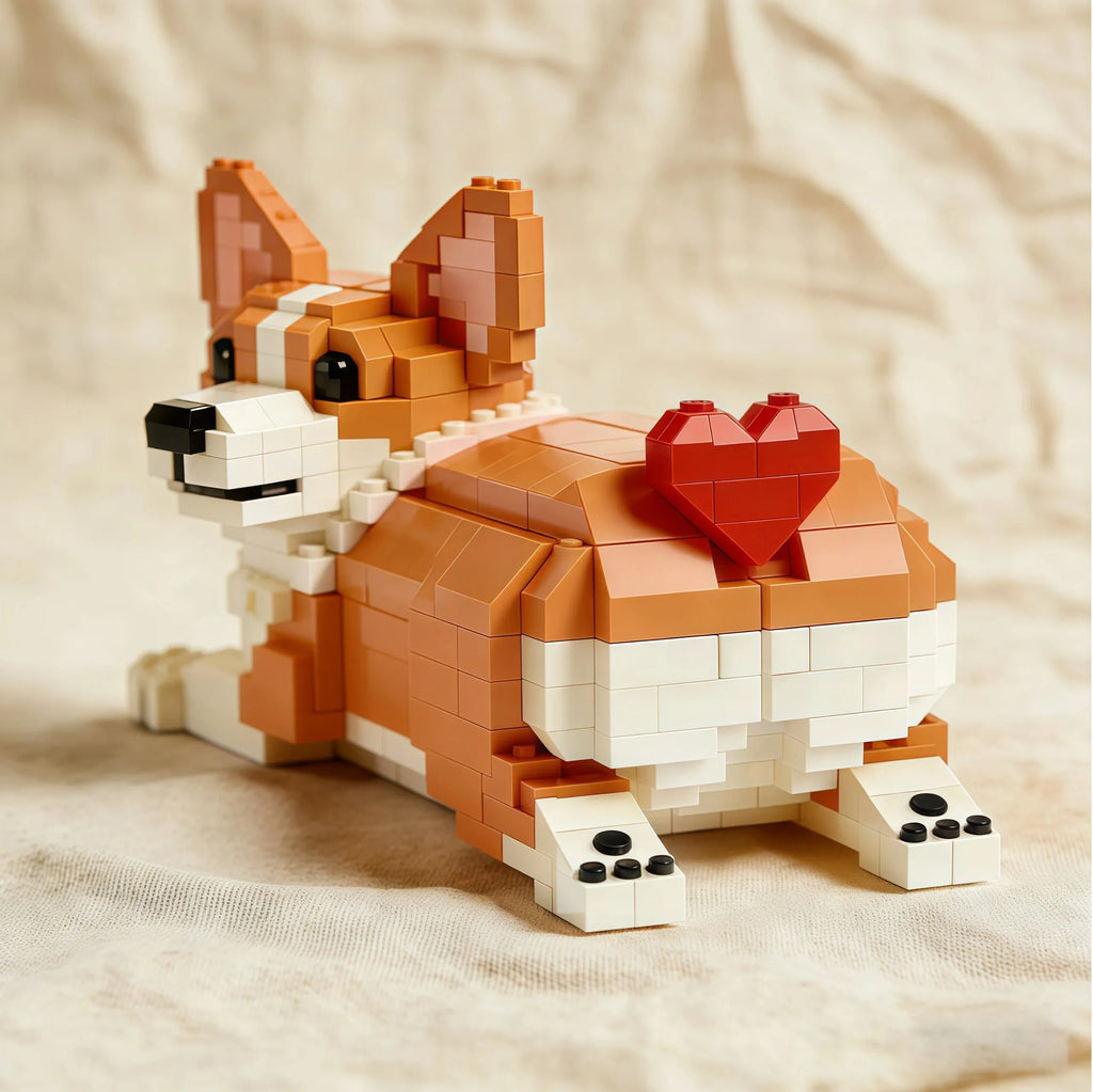 Konstruktoru komplekts Love Corgi