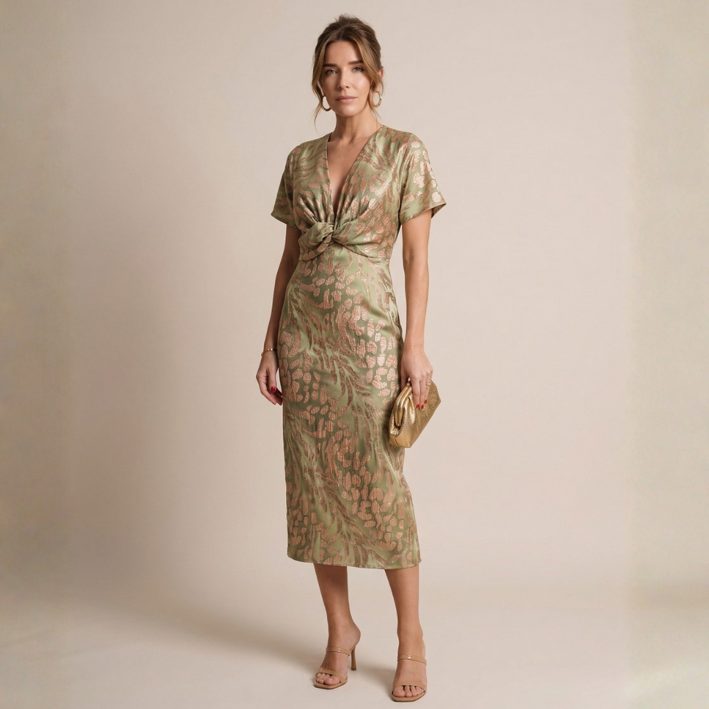 Suzana – Eleganta kleita no viegla un gaisīga auduma