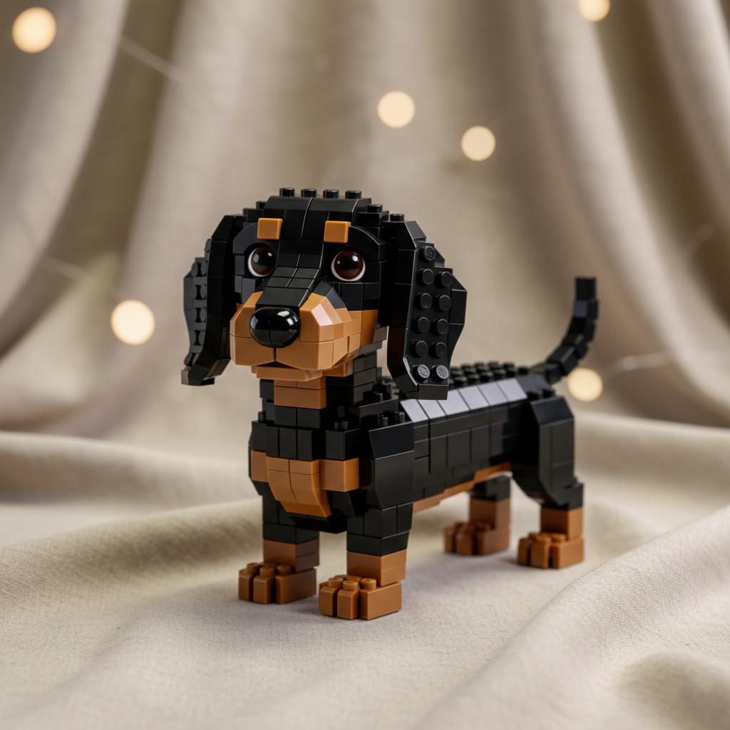 Dachshund klucīšu komplekts