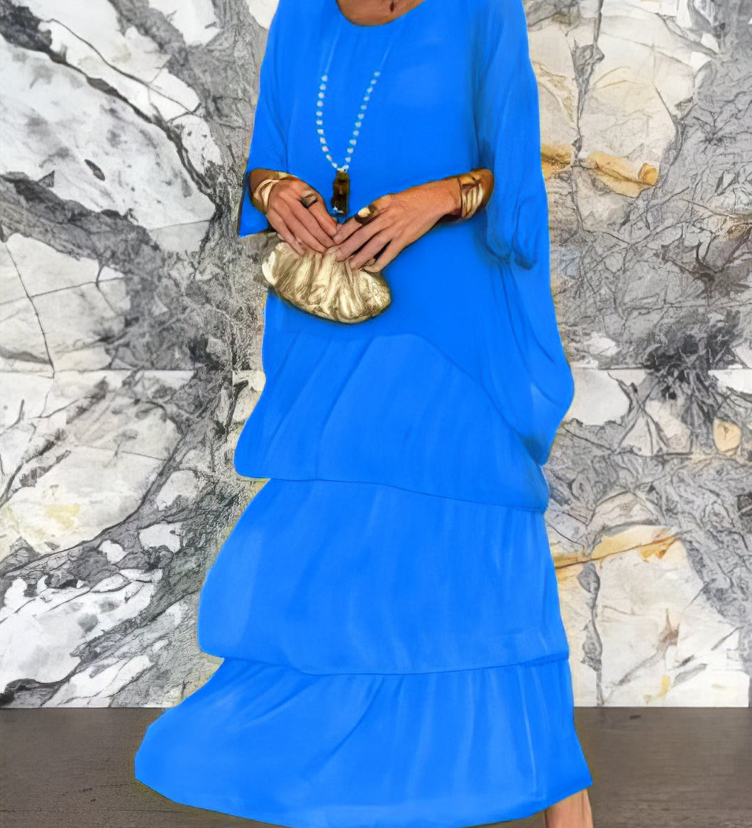 Angela | Eleganta maxi kleita, ērta visiem dzīves gadījumiem