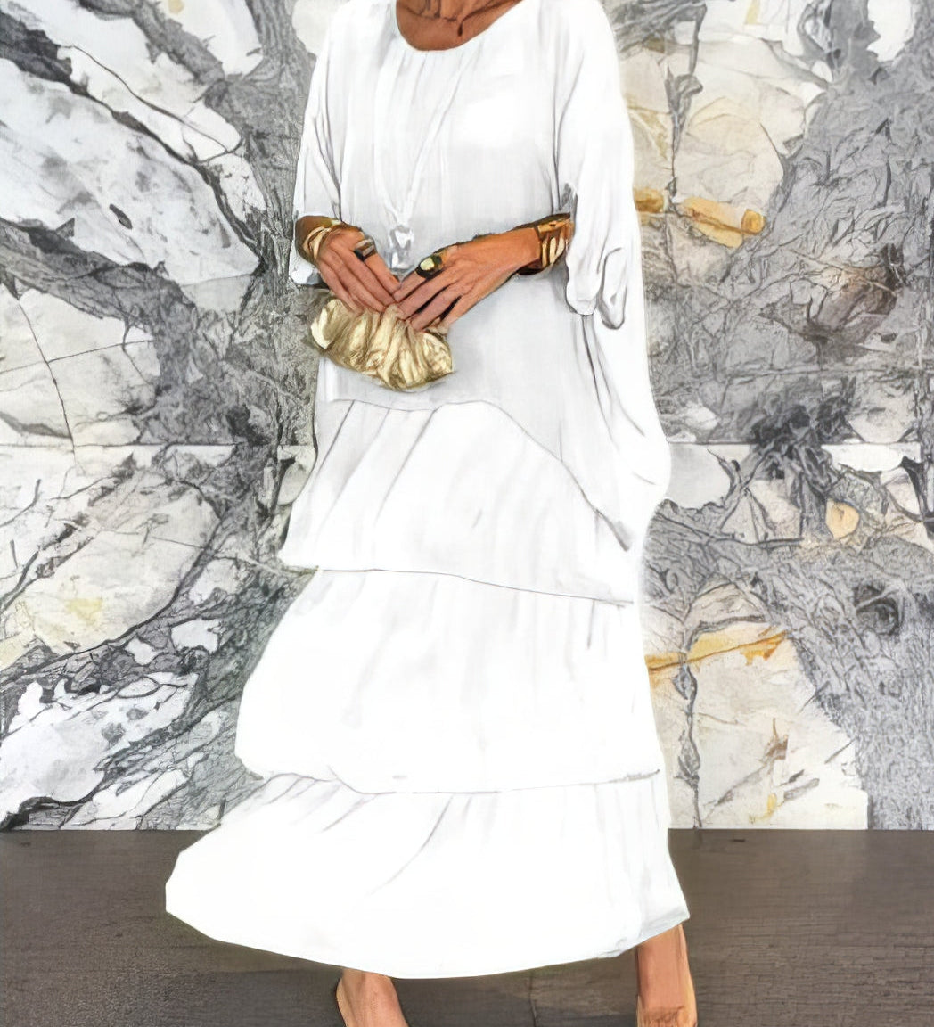 Angela | Eleganta maxi kleita, ērta visiem dzīves gadījumiem