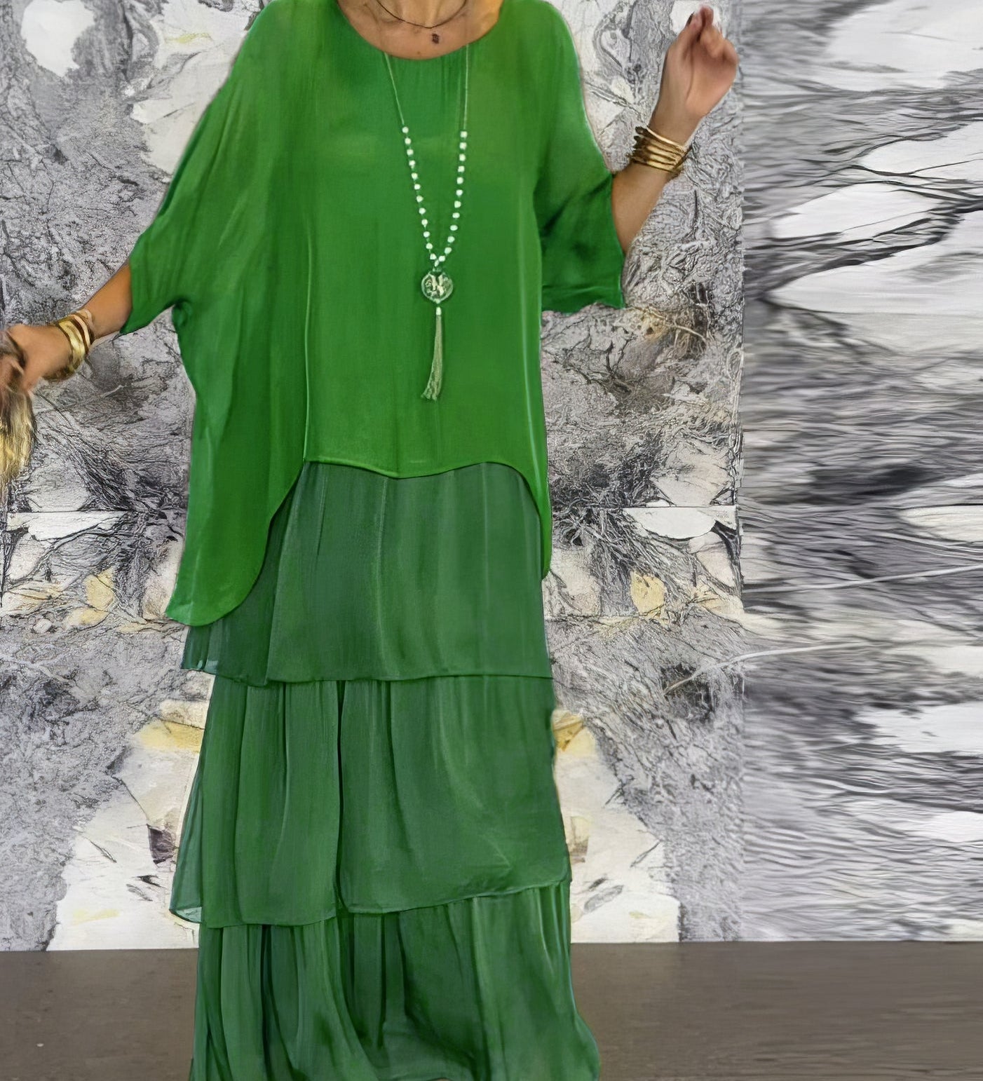 Angela | Eleganta maxi kleita, ērta visiem dzīves gadījumiem